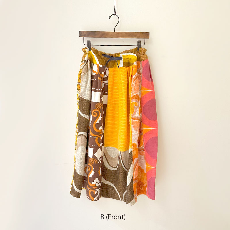 ティグルブロカンテ EUROカーテンMix フィセルロングスカート ASST