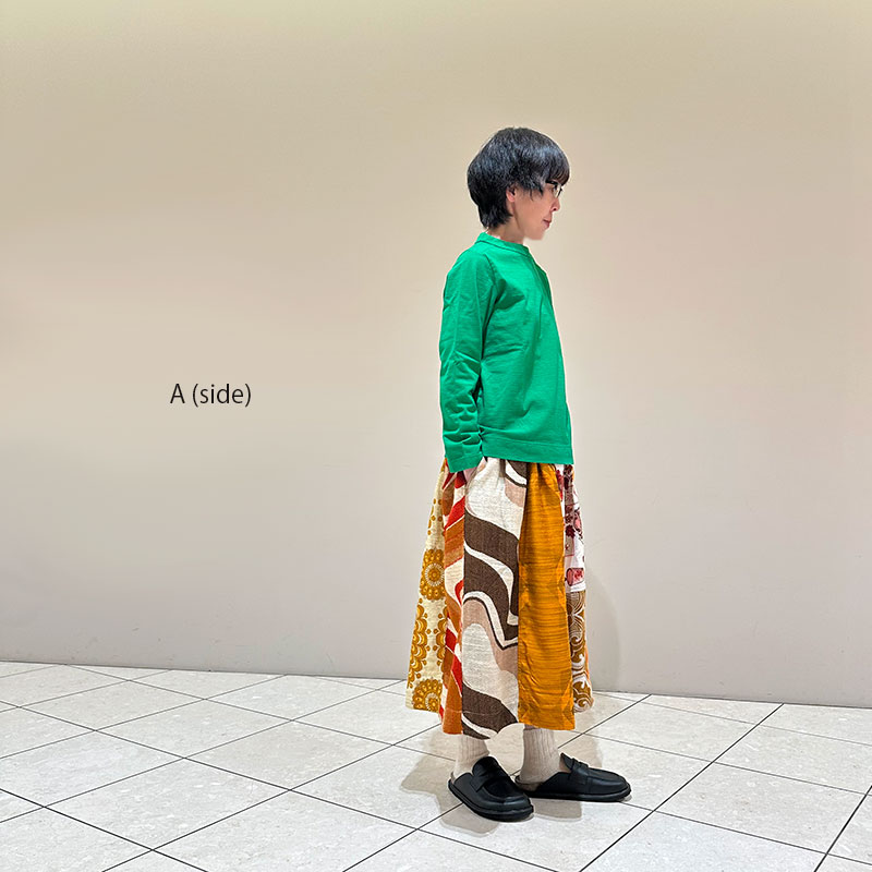 ティグルブロカンテ EUROカーテンMix フィセルロングスカート ASST