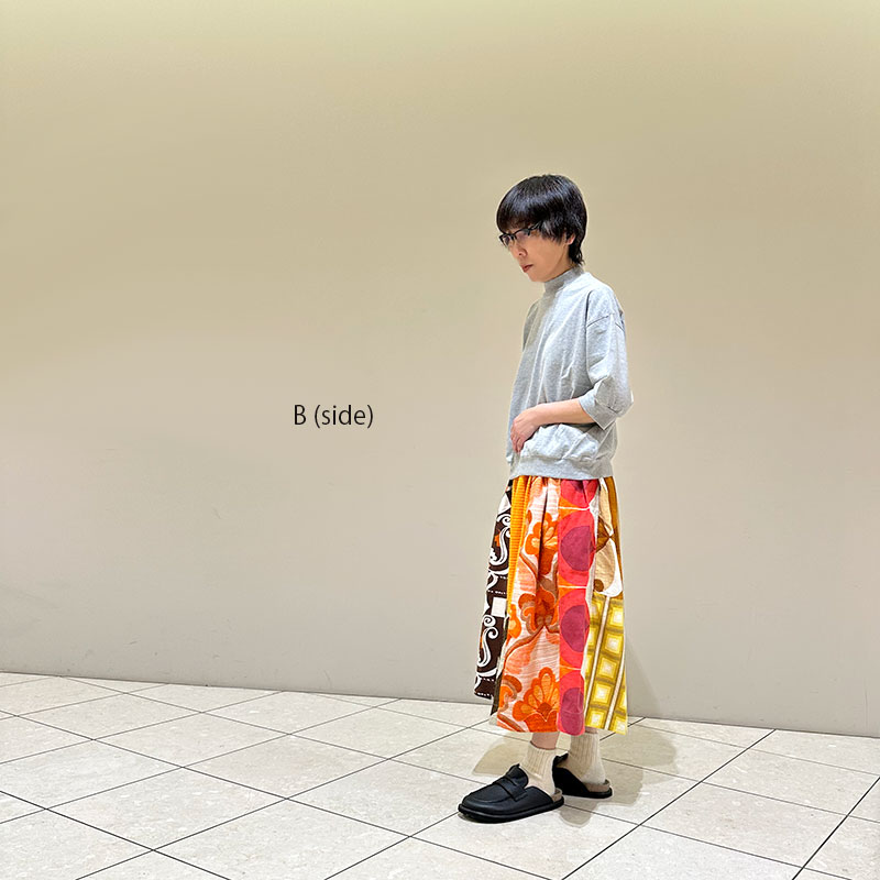 ティグルブロカンテ EUROカーテンMix フィセルロングスカート ASST