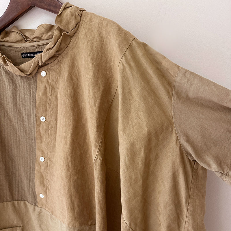 ティグルブロカンテ ミックスソリッド シャツ S/S | すべての商品