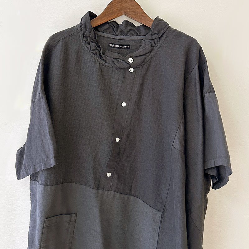 ティグルブロカンテ ミックスソリッド シャツ S/S | TIGRE