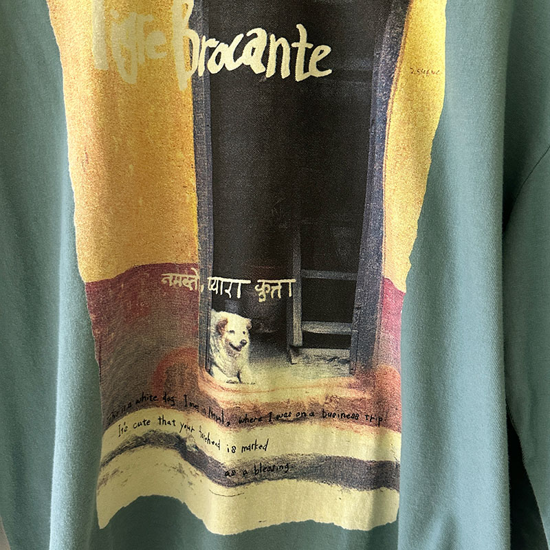 ティグルブロカンテ Nepali doggieベニスビーチL/ST unisex