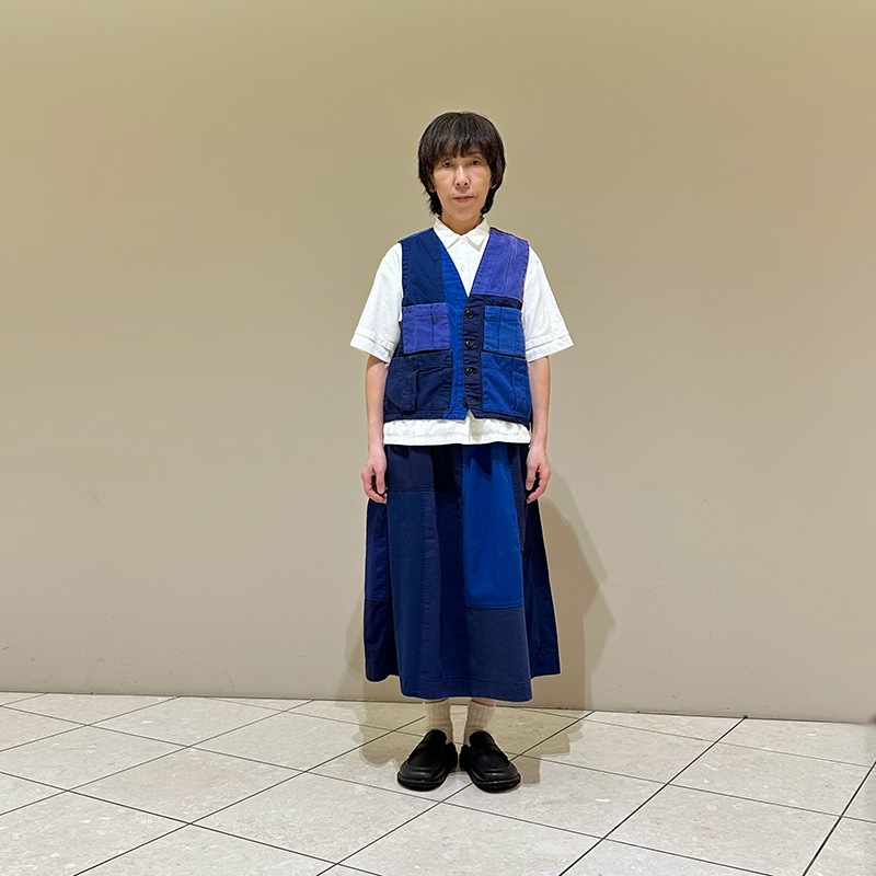 ティグルブロカンテ Re.EUROワークMix ワークマンショートベスト Navy Mix