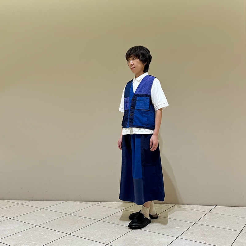 ティグルブロカンテ Re.EUROワークMix ワークマンショートベスト Navy Mix