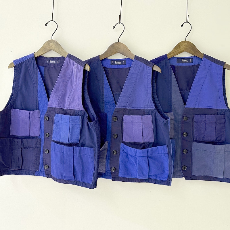 ティグルブロカンテ Re.EUROワークMix ワークマンショートベスト Navy Mix