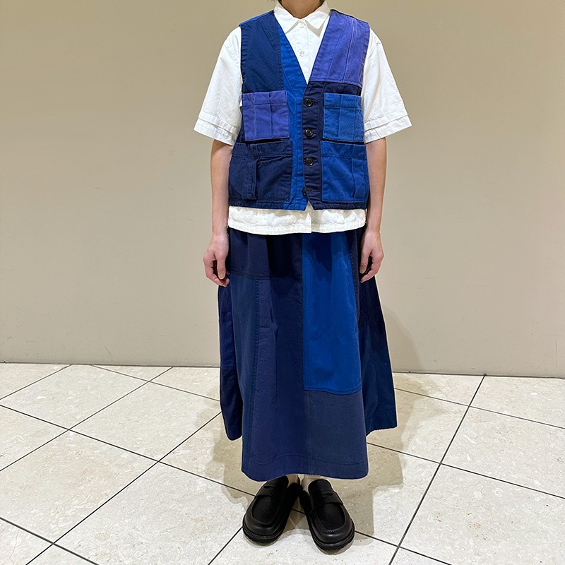 ティグルブロカンテ Re.EUROワークMix ワークマンショートベスト Navy Mix