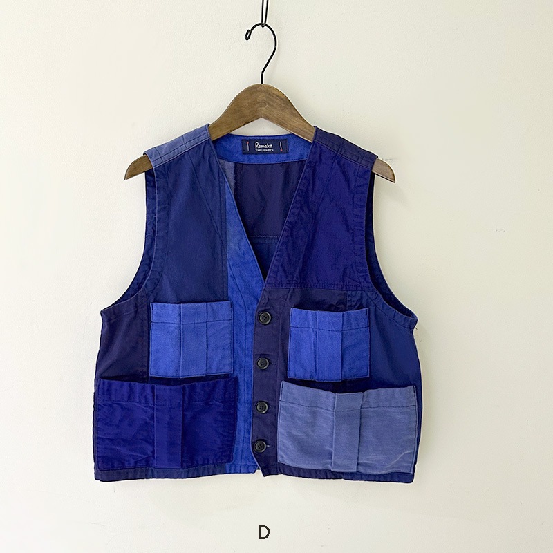 ティグルブロカンテ Re.EUROワークMix ワークマンショートベスト Navy Mix