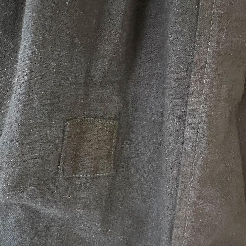 ティグルブロカンテ　藍の古布シリーズ　スリットスカート ティグルブロカンテ 藍の古布 スリットロングスカート Indigo