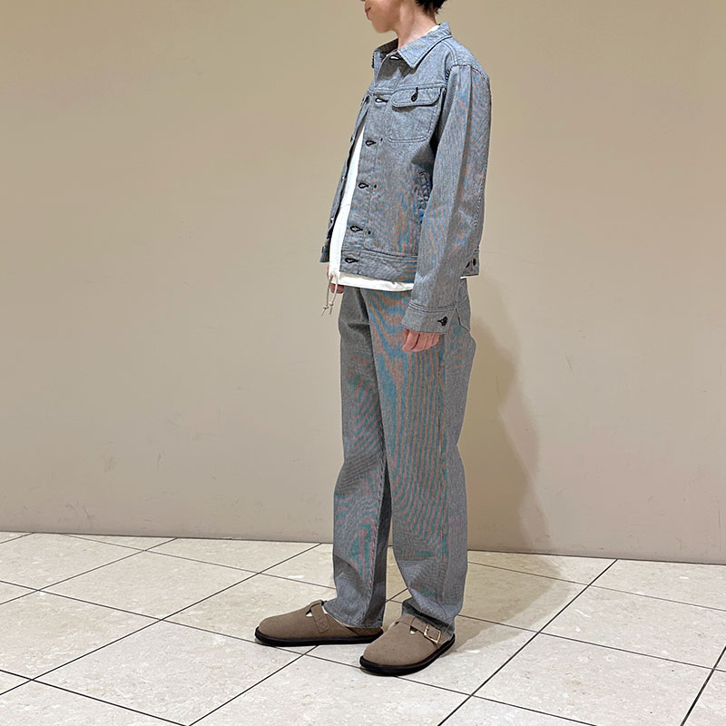 ティグルブロカンテ スモールヒッコリー Jean ジャケット unisex Indigo