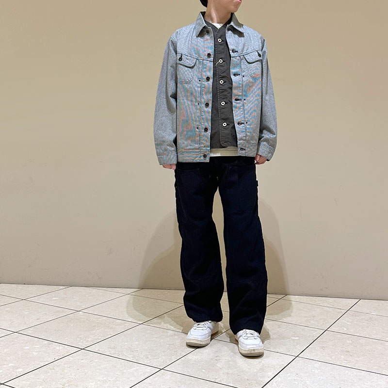 ティグルブロカンテ スモールヒッコリー Jean ジャケット unisex Indigo