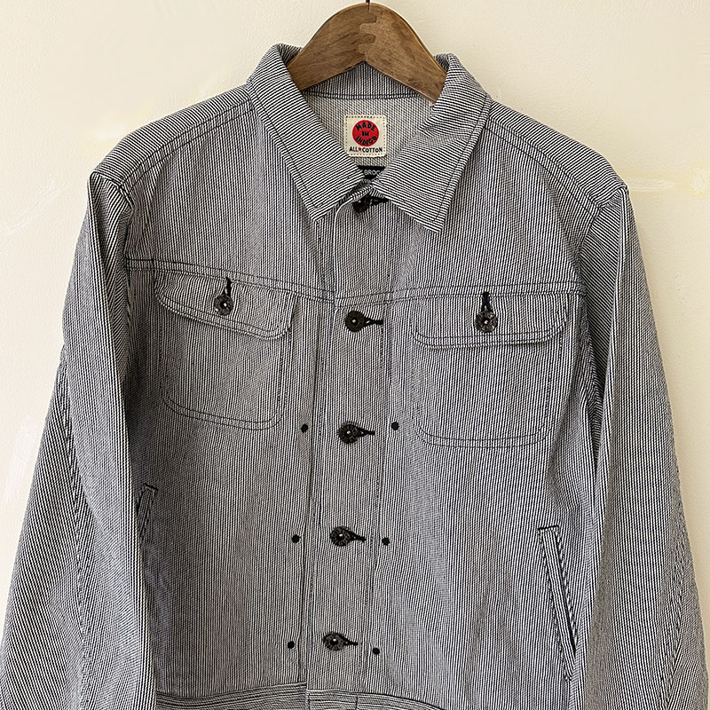 ティグルブロカンテ スモールヒッコリー Jean ジャケット unisex Indigo