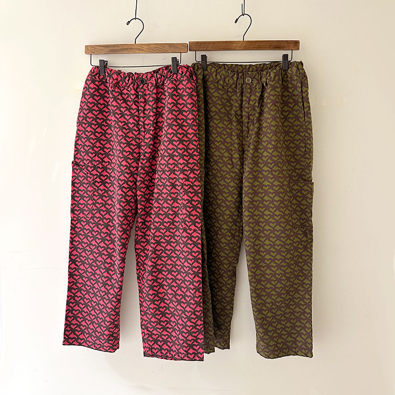 ティグルブロカンテ シェアハートグログラン ボースンオープンパンツ unisex