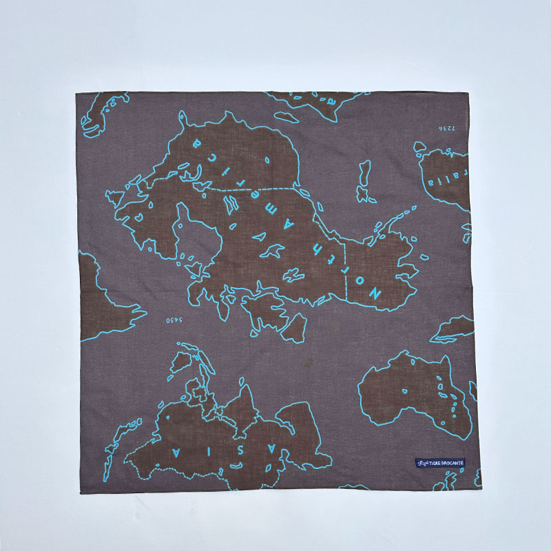 ティグルブロカンテ アーミーマップガーゼ バンダナ