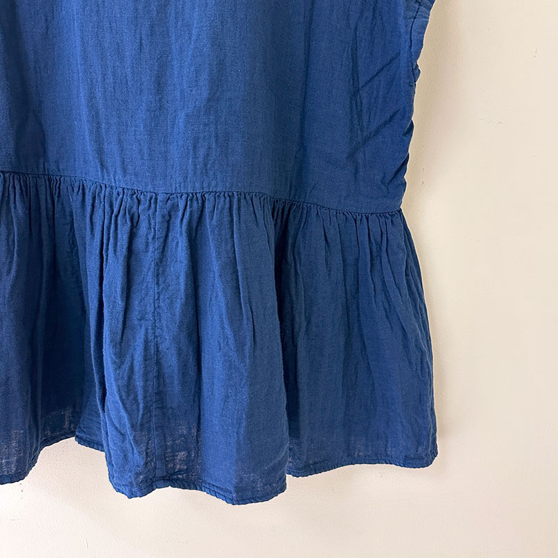 ティグルブロカンテ Thin line絞り オーバーギャザードロップチュニック AI