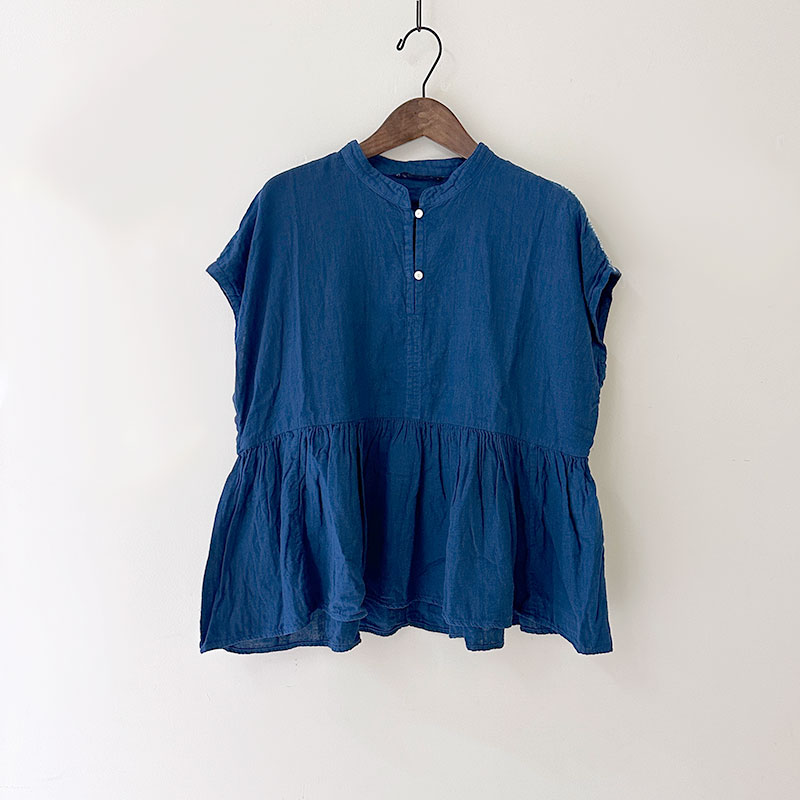 ティグルブロカンテ Thin line絞り オーバーギャザードロップチュニック AI