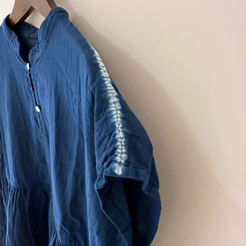 ティグルブロカンテ Thin line絞り オーバーギャザードロップチュニック AI