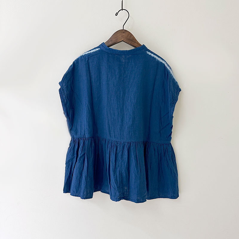 ティグルブロカンテ Thin line絞り オーバーギャザードロップチュニック AI