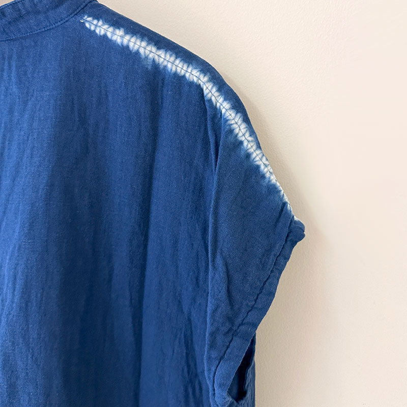 ティグルブロカンテ Thin line絞り オーバーギャザードロップチュニック AI