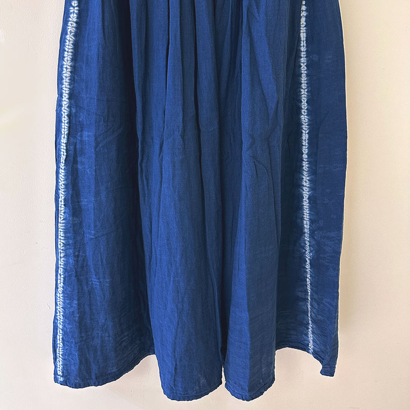 ティグルブロカンテ Thin line絞り メニーギャザーマキシスカート AI