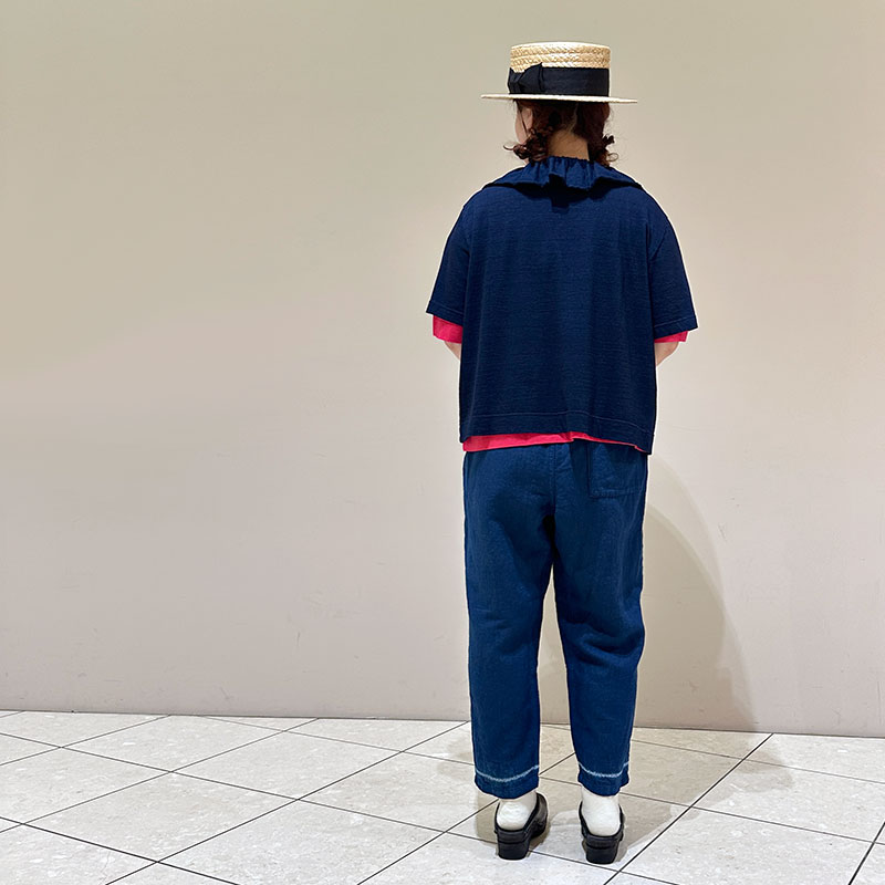 ティグルブロカンテ Thin line絞り タゴサクパンツ unisex AI