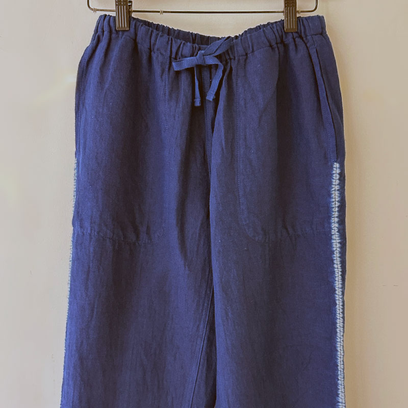 ティグルブロカンテ Thin line絞り タゴサクパンツ unisex AI