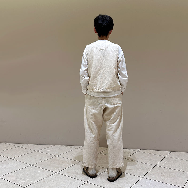 ティグルブロカンテ HOOT cotton タゴサク ロングパンツ unisex Natural
