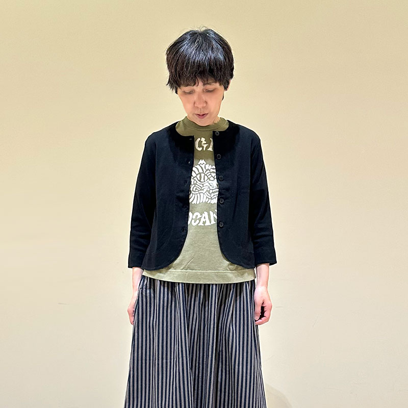 A30【新品未使用】【TIGRE BROCANTE】カーディガン / ニットカーディガン / ウール / 赤＊ ティグルブロカンテ ＊ 天空丸 ネパールニット ティグルブロカンテ タムタム接結 スモールショール カーディガン