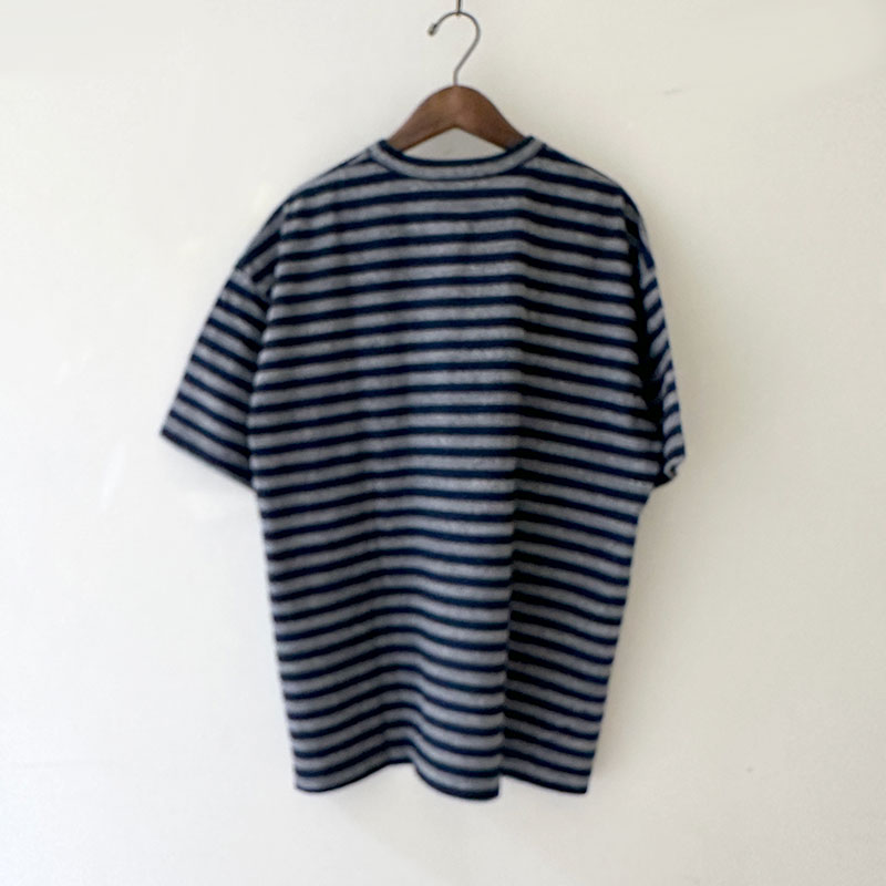 ティグルブロカンテ Indigoボーダー天竺 ベニスビーチPKTS/ST unisex