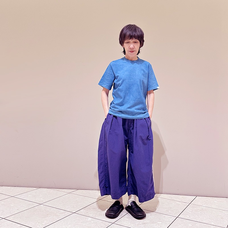 ティグルブロカンテ 高密度コットンリネン ハカマパンツ unisex
