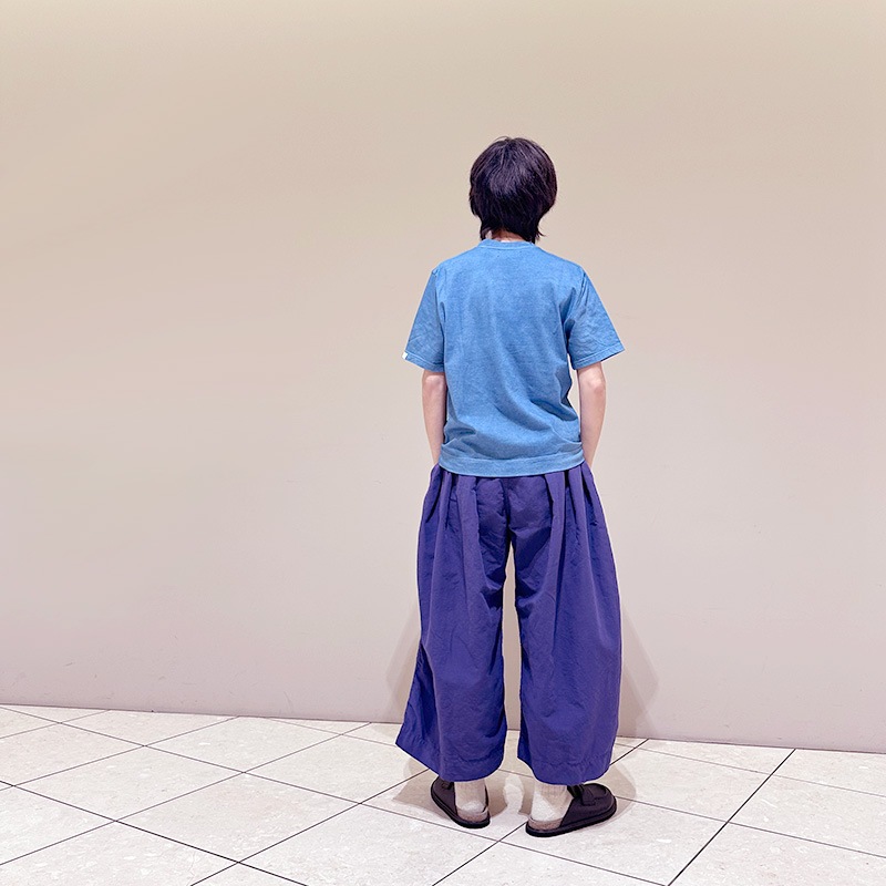 ティグルブロカンテ 高密度コットンリネン ハカマパンツ unisex