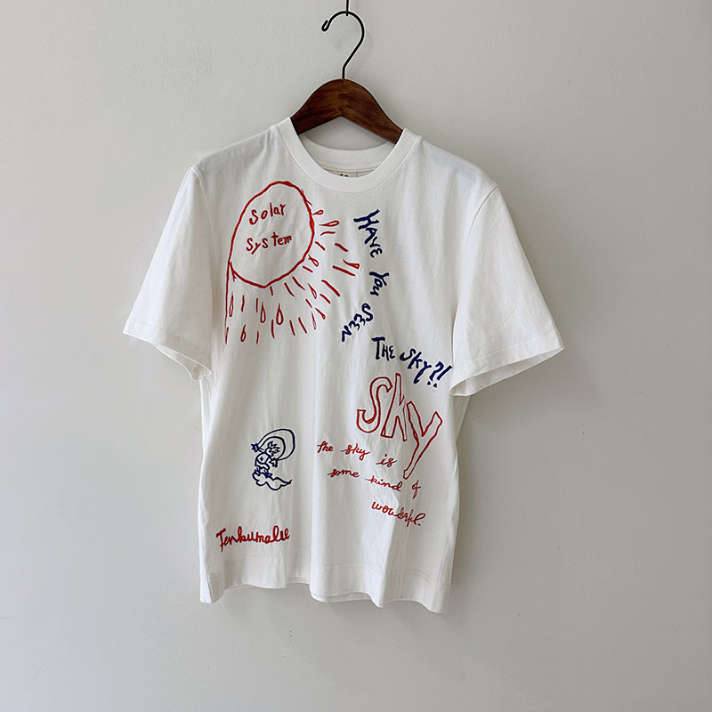 ティグルブロカンテ SKY刺繍 S/ST unisex