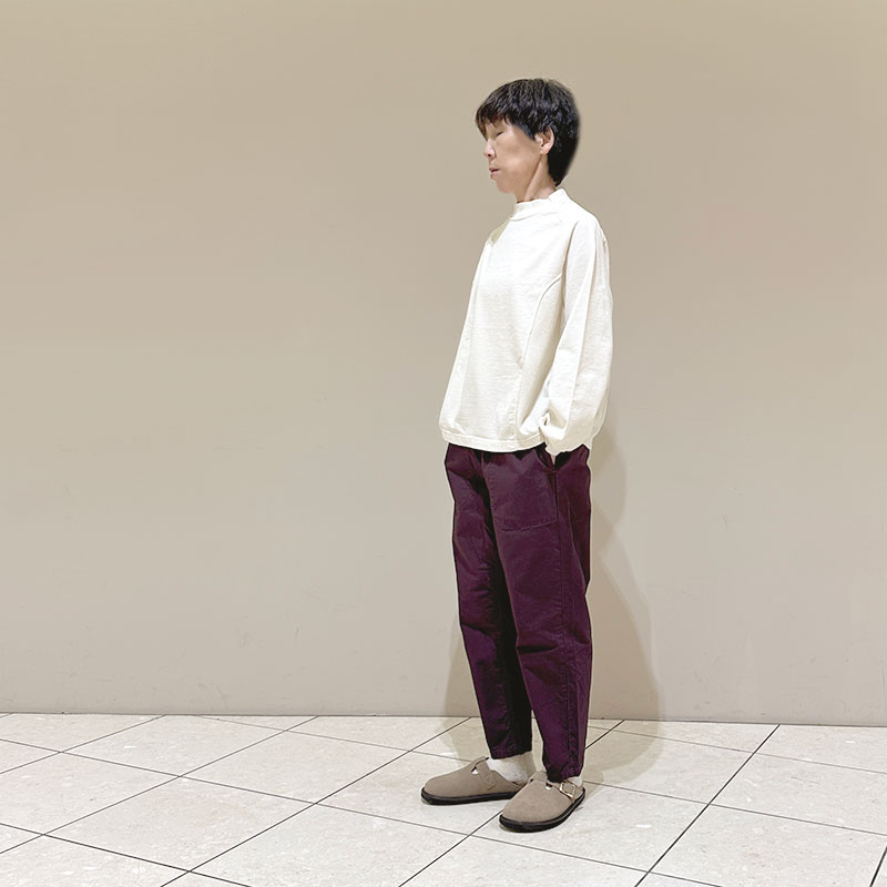 ティグルブロカンテ フェザー天竺 カーブスウィッチL/ST unisex