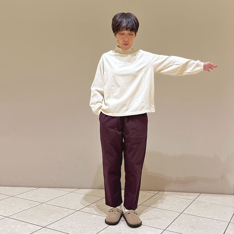 ティグルブロカンテ フェザー天竺 カーブスウィッチL/ST unisex