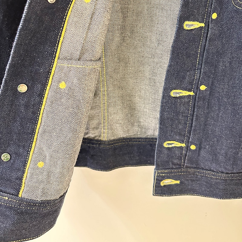 ティグルブロカンテ 12.75ozデニム Jean ジャケット unisex | TIGRE
