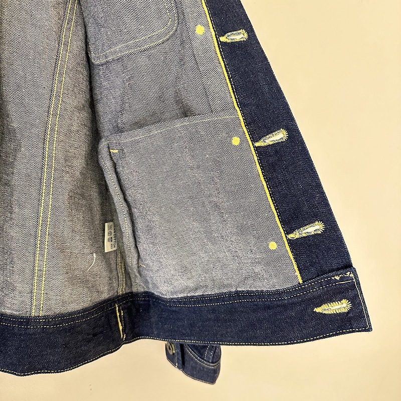 ティグルブロカンテ 12.75ozデニム Jean ジャケット unisex | TIGRE
