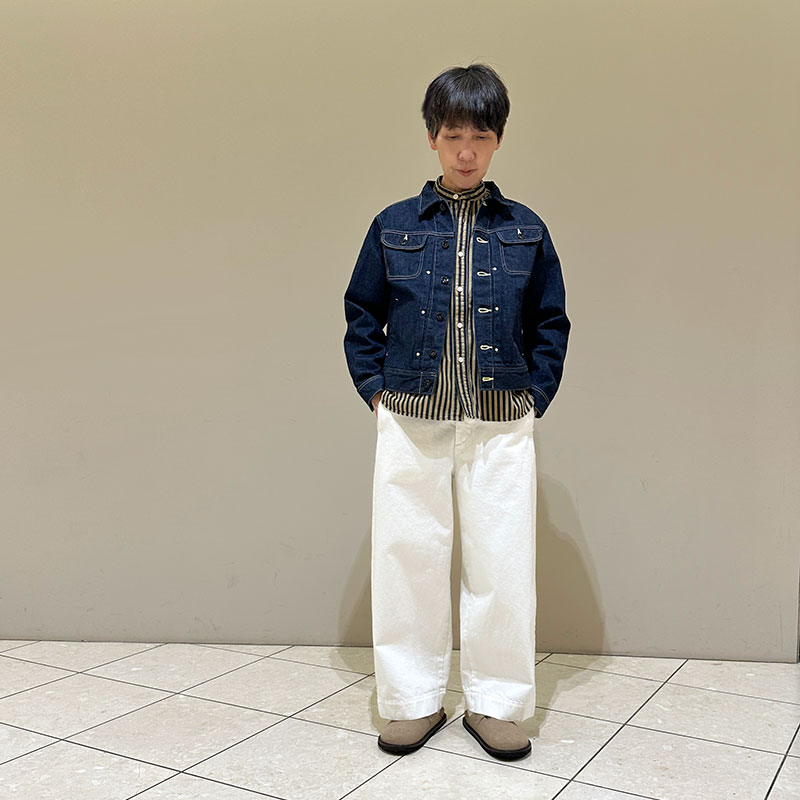 ティグルブロカンテ 12.75ozデニム Jean ジャケット unisex | TIGRE