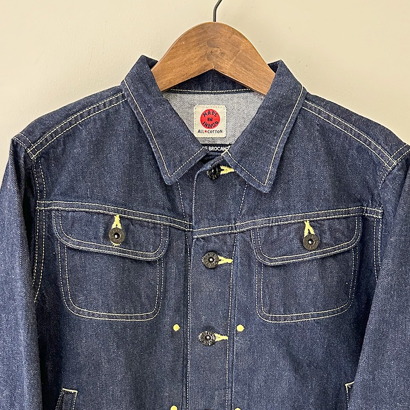 ティグルブロカンテ 12.75ozデニム Jean ジャケット unisex | TIGRE