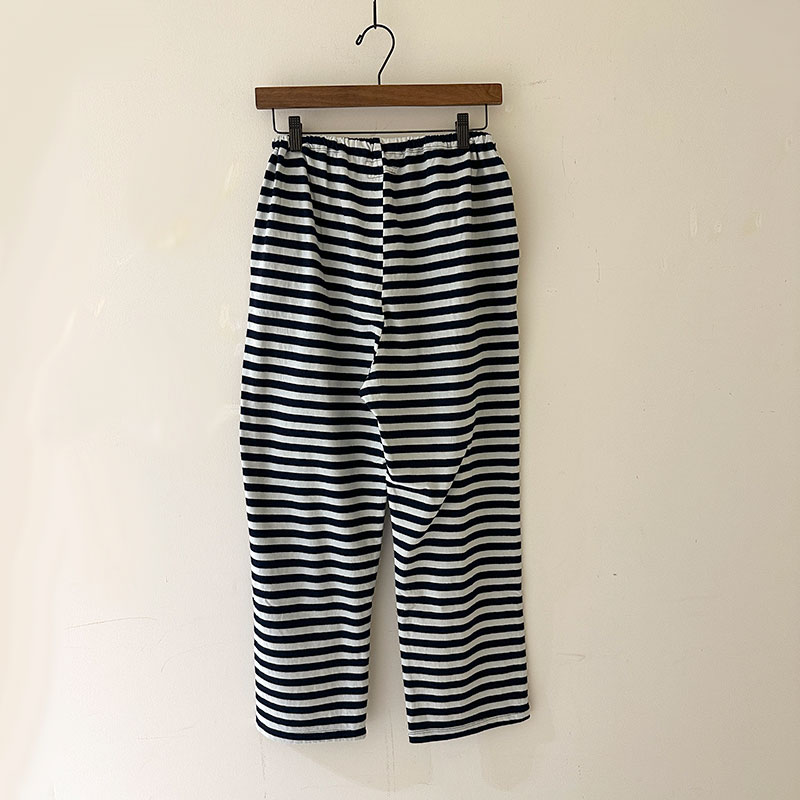 ティグルブロカンテ Indigoボーダー天竺 クルタパンツ