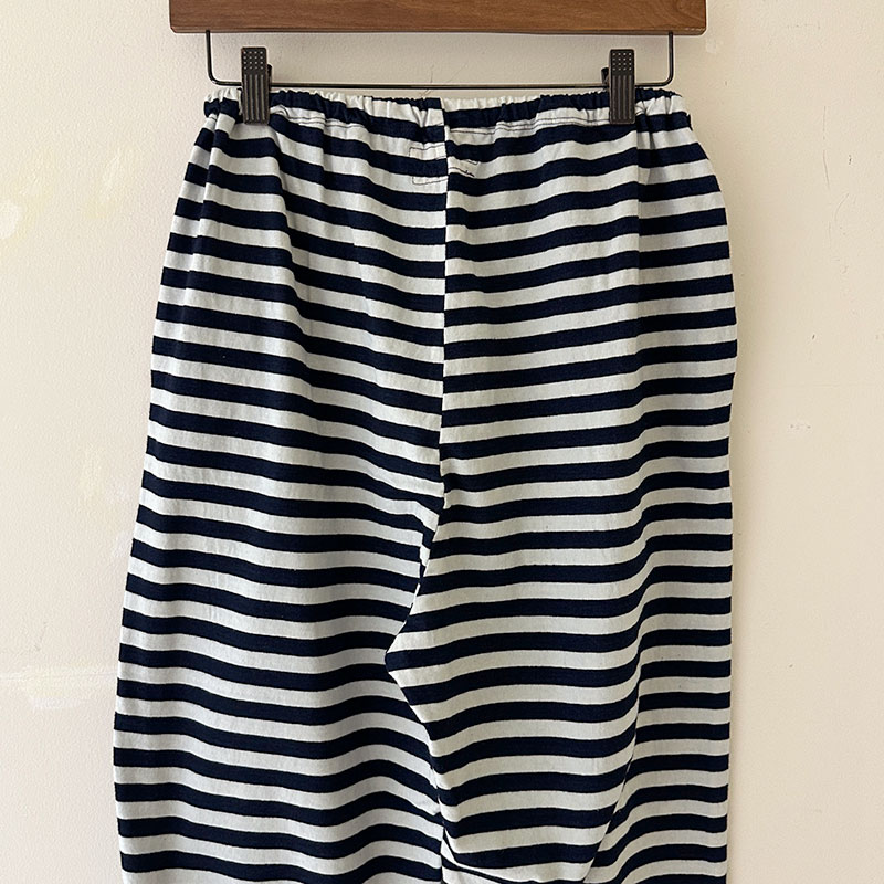 ティグルブロカンテ Indigoボーダー天竺 クルタパンツ