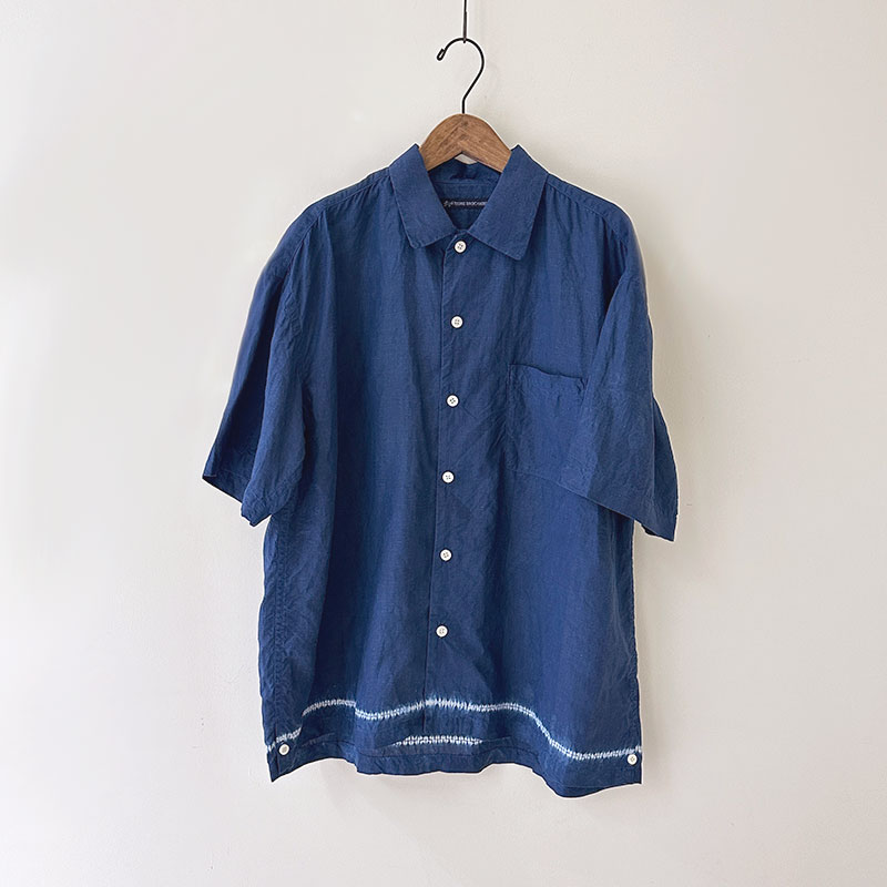 ティグルブロカンテ Thin line絞り ベニスビーチS/S シャツ unisex AI