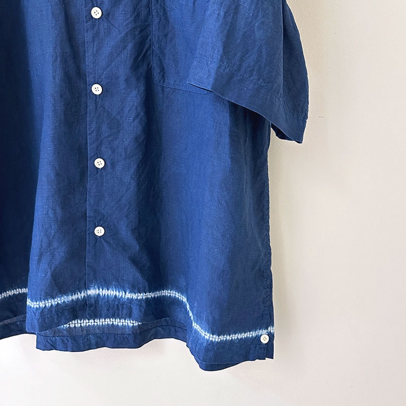 ティグルブロカンテ Thin line絞り ベニスビーチS/S シャツ unisex AI