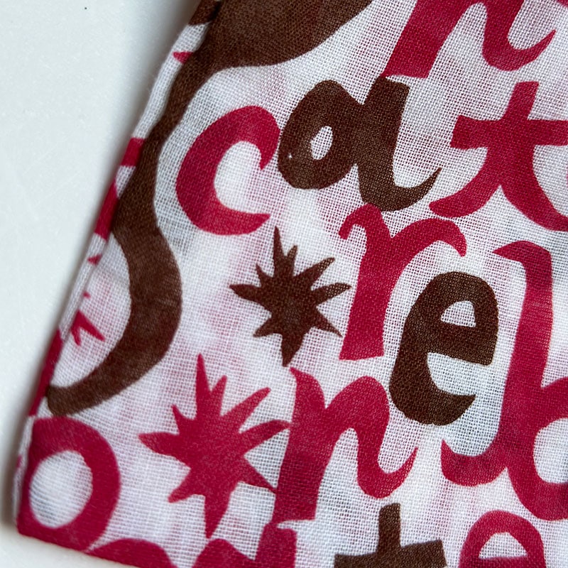 ティグルブロカンテ ダンス ガーゼ ショートストール