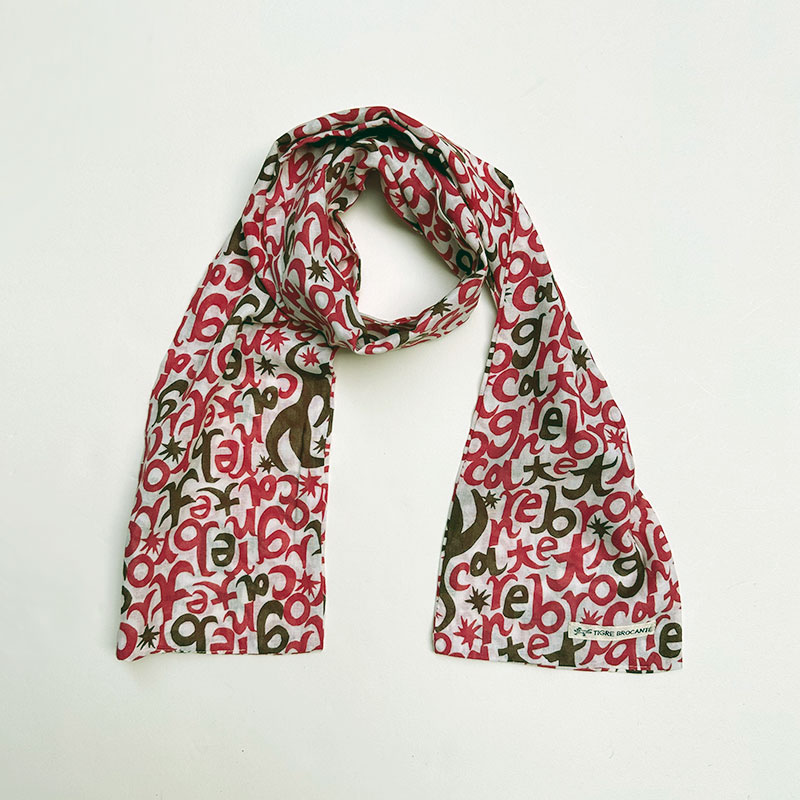 ティグルブロカンテ ダンス ガーゼ ショートストール