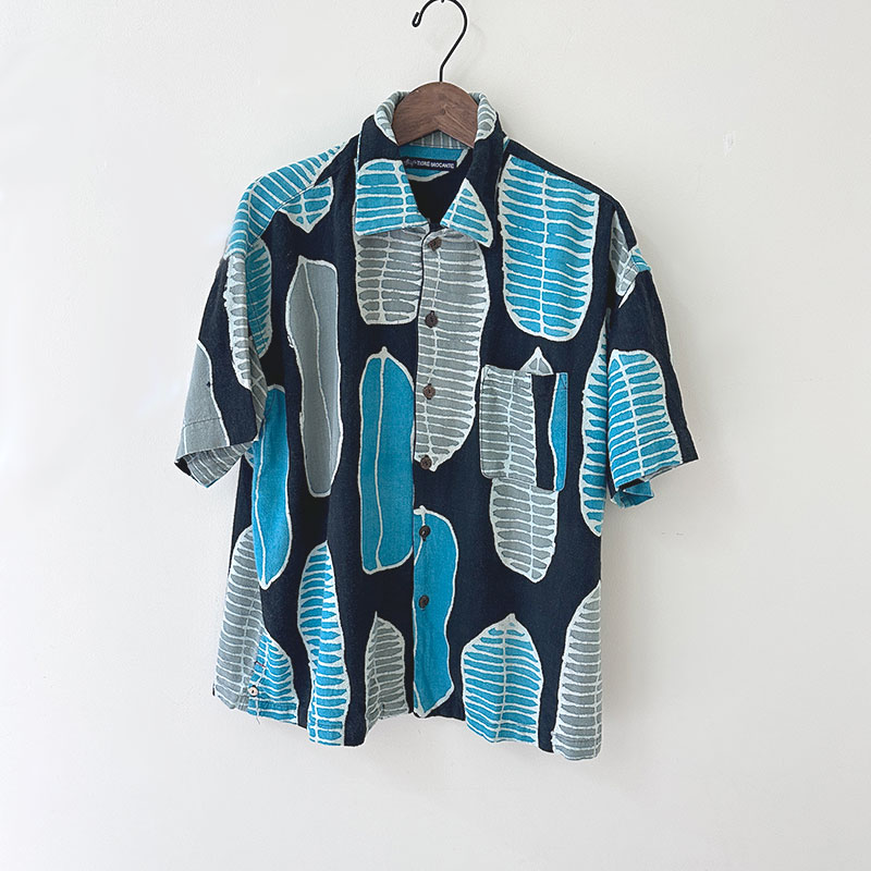 ティグルブロカンテ 南国の葉Batik ベニスビーチS/Sシャツ unisex