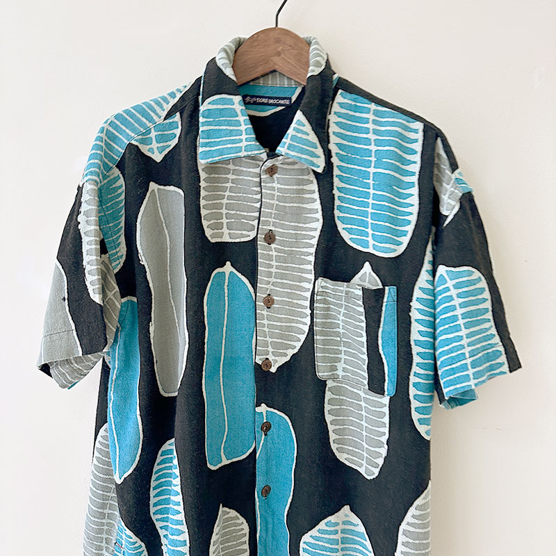 ティグルブロカンテ 南国の葉Batik ベニスビーチS/Sシャツ unisex
