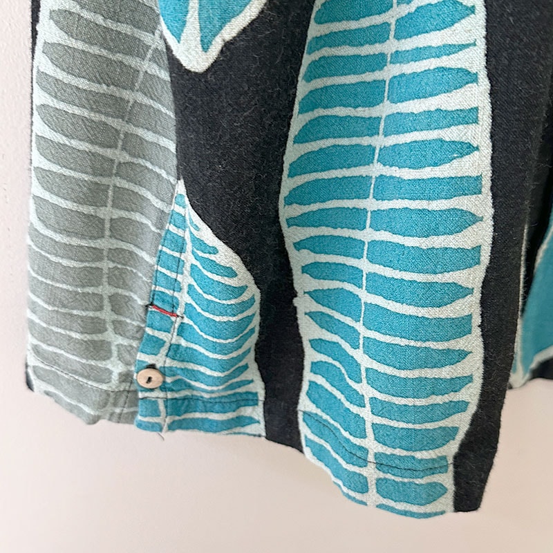 ティグルブロカンテ 南国の葉Batik ベニスビーチS/Sシャツ unisex