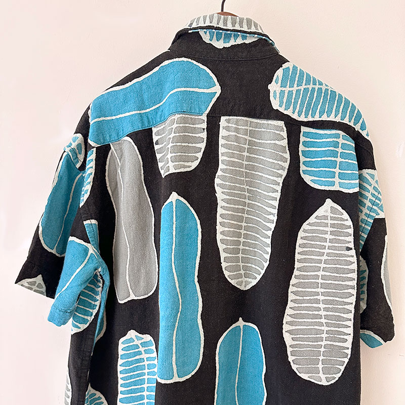 ティグルブロカンテ 南国の葉Batik ベニスビーチS/Sシャツ unisex