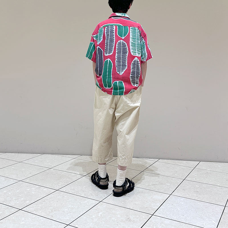 ティグルブロカンテ 南国の葉Batik ベニスビーチS/Sシャツ unisex