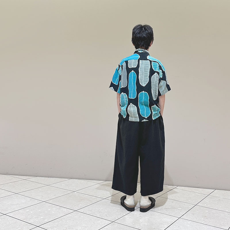 ティグルブロカンテ 南国の葉Batik ベニスビーチS/Sシャツ unisex