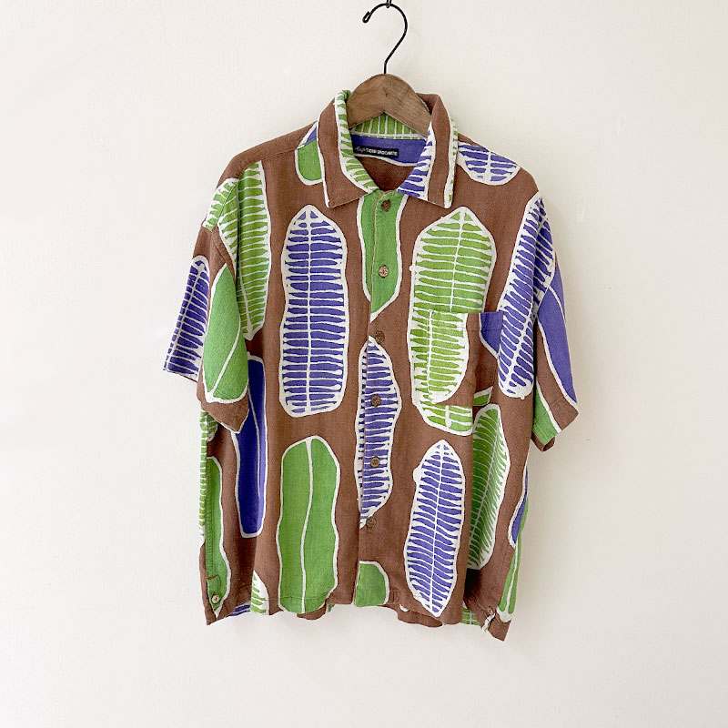 ティグルブロカンテ 南国の葉Batik ベニスビーチS/Sシャツ unisex